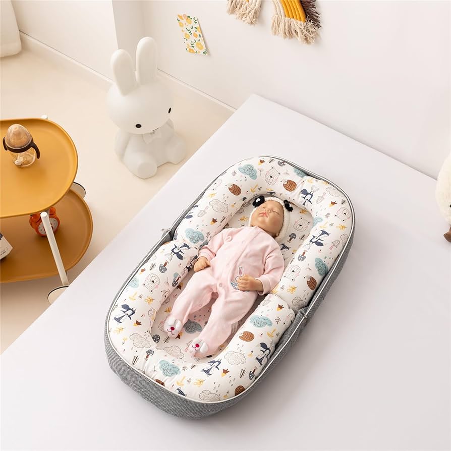 Amazon.co.jp: Lukaedy ベッドインベッド 携帯型 ベビーベッド